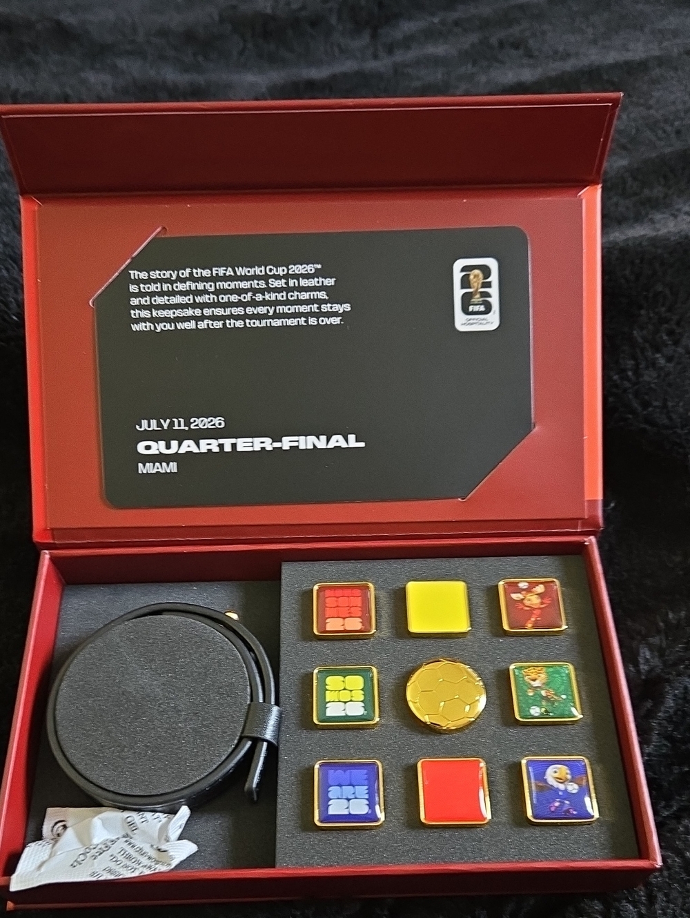 FIFA World Cup 2026 Collector Pin Set - Red